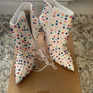Christian louboutin booties